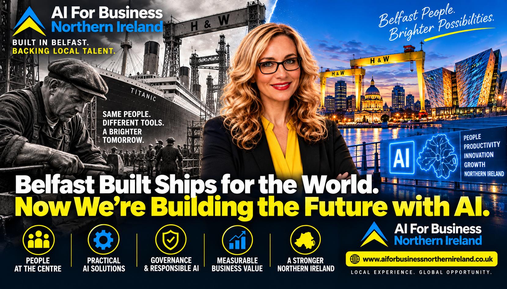 Belfast Built Ships For The World. Now We Are Building The Future With AI