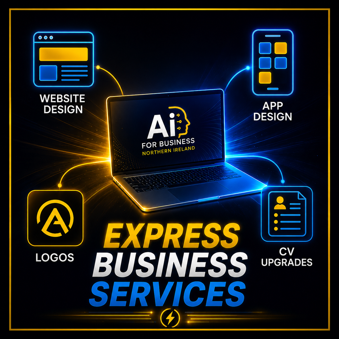 Express Business Services – AI For Business Northern Ireland Express business services supporting digital, AI and business improvement needs.